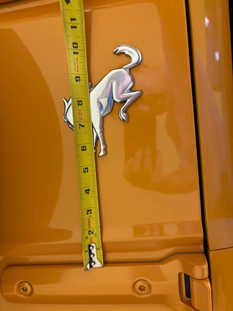 Ford Bronco Rear Bronco emblem location IMG_4277