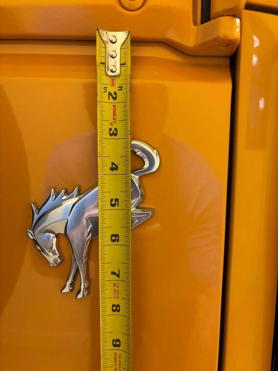 Ford Bronco Rear Bronco emblem location IMG_4276