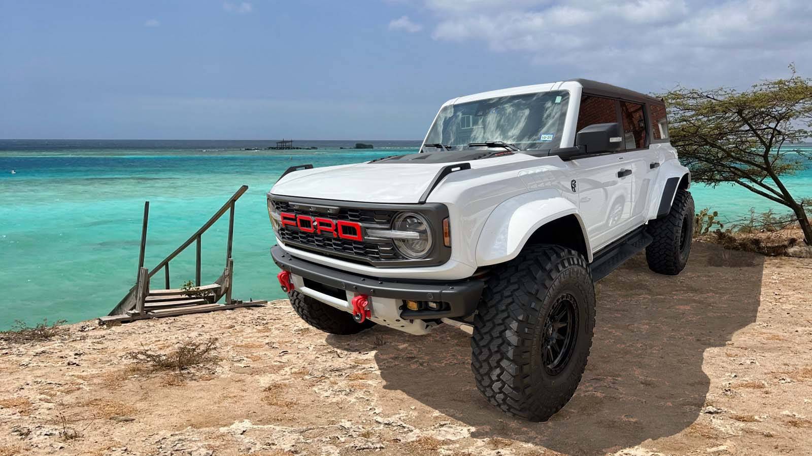 Ford Bronco New Bronco member! WhiteBroncoBeach