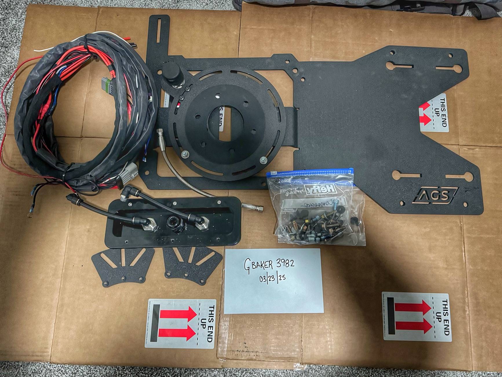 Ford Bronco AGS Off-Road Modular Tailgate Reinforcement and Twin Compressor Mount IMG_4139