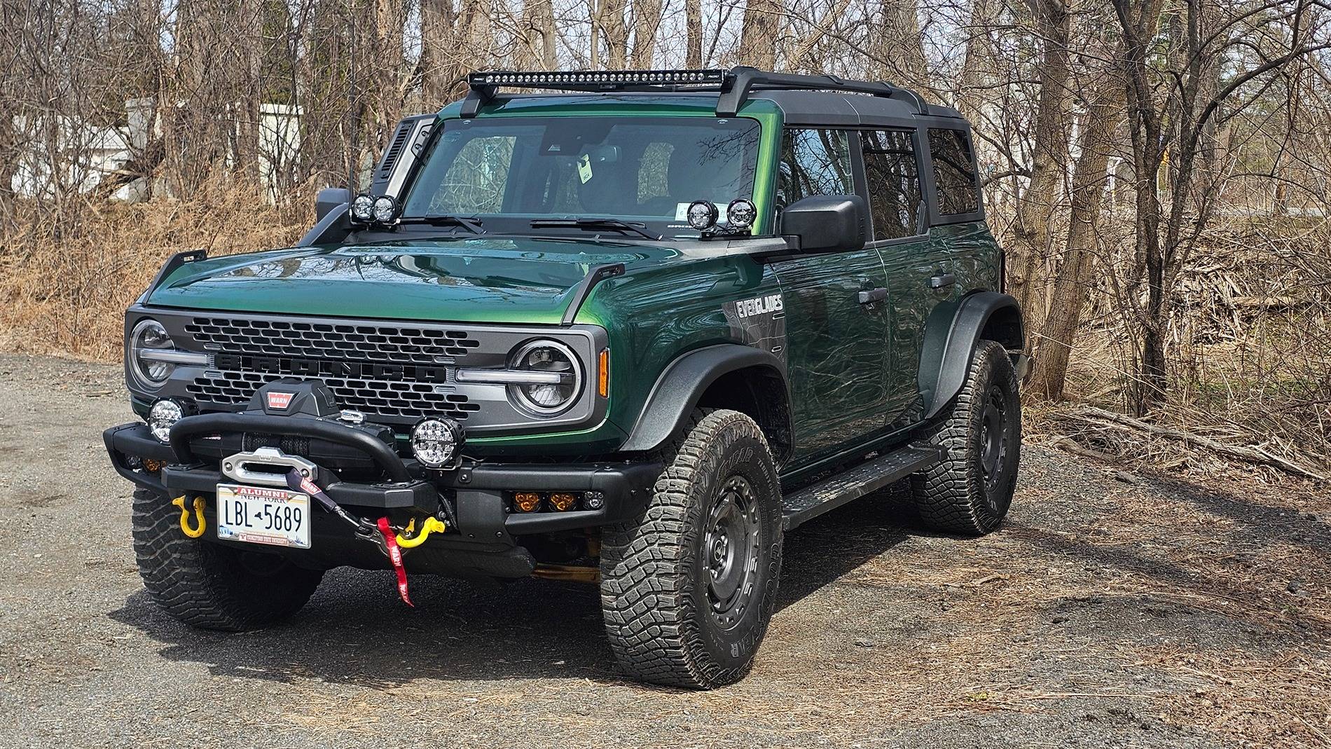 Ford Bronco Everglades A-pillar lights with snorkel? 20250323_142009