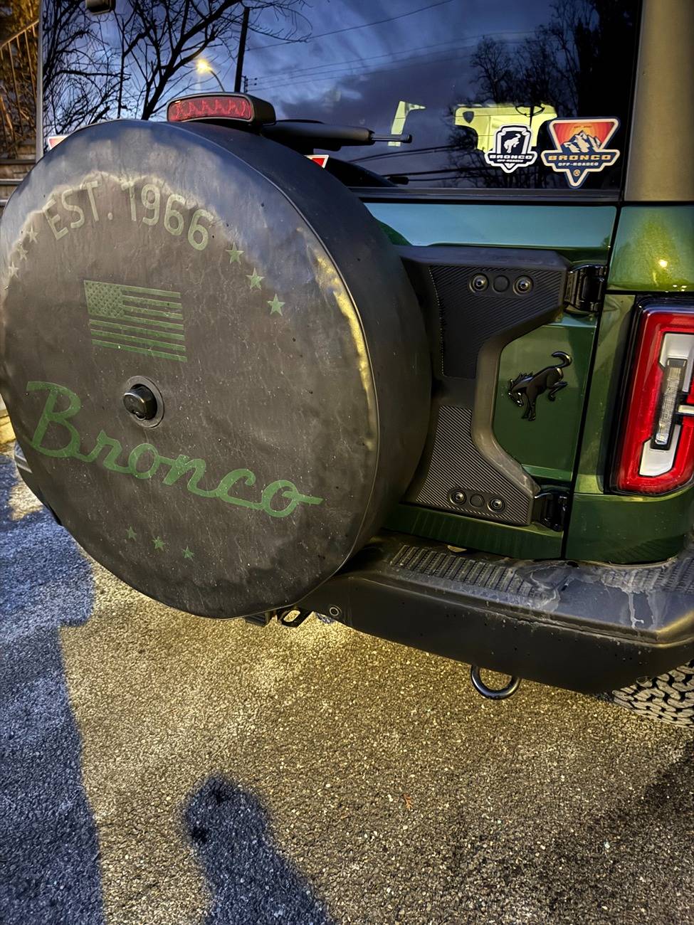 Ford Bronco Spare Tire Covers -- post yours Image (10)