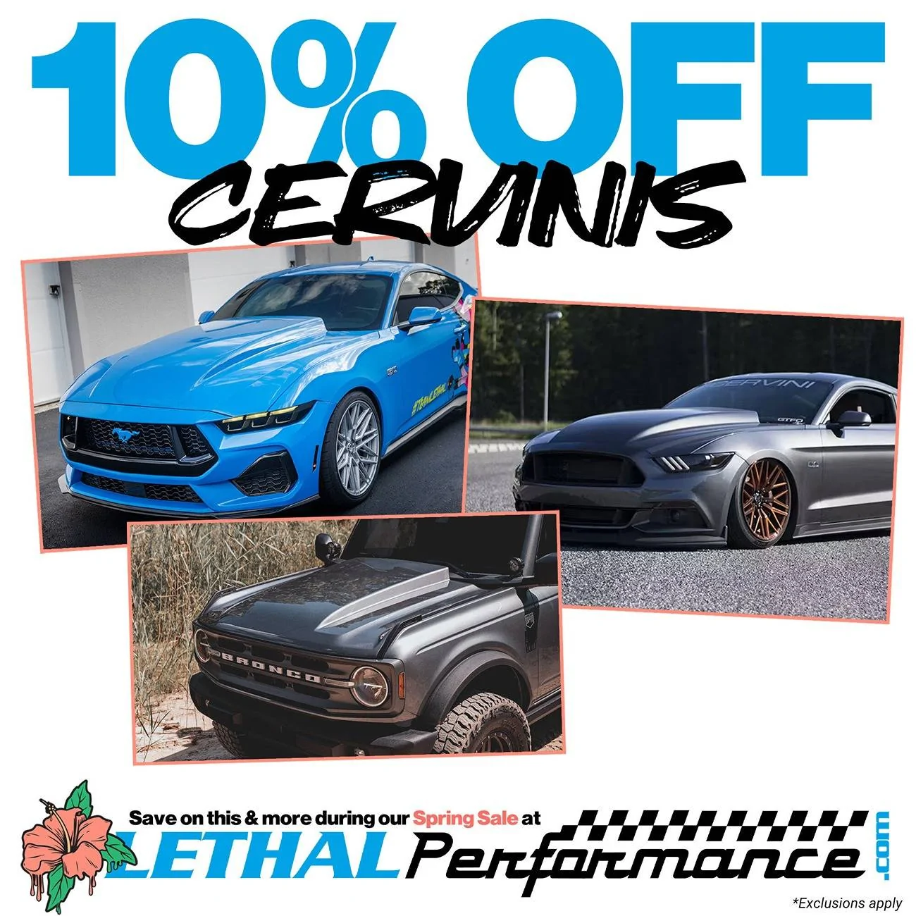 Ford Bronco 2025 Lethal Performance SPRING SALE! Cervinis_springsale (1)