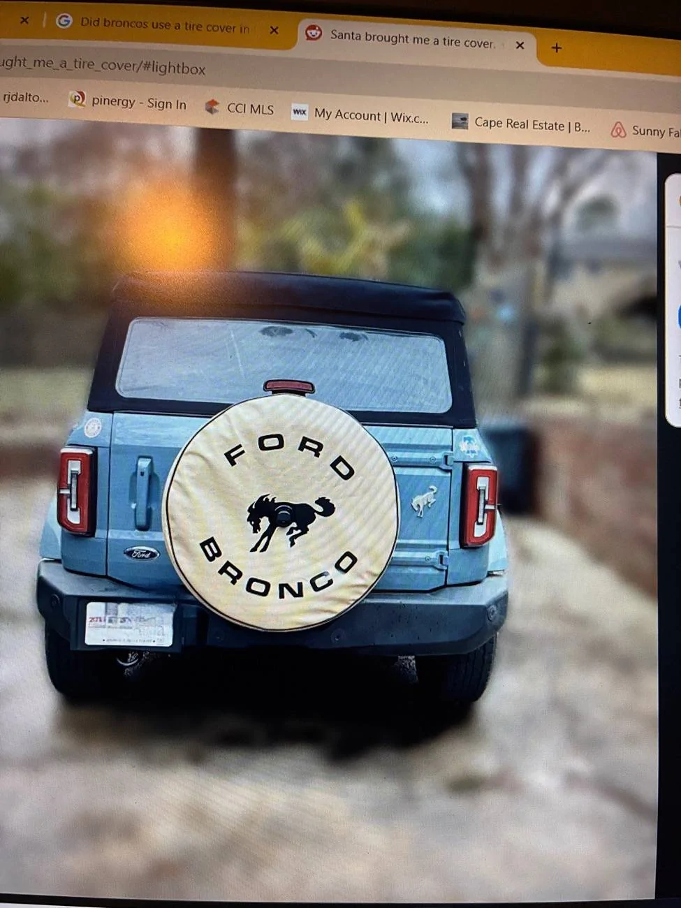 Ford Bronco Spare Tire Cover IMG_0242
