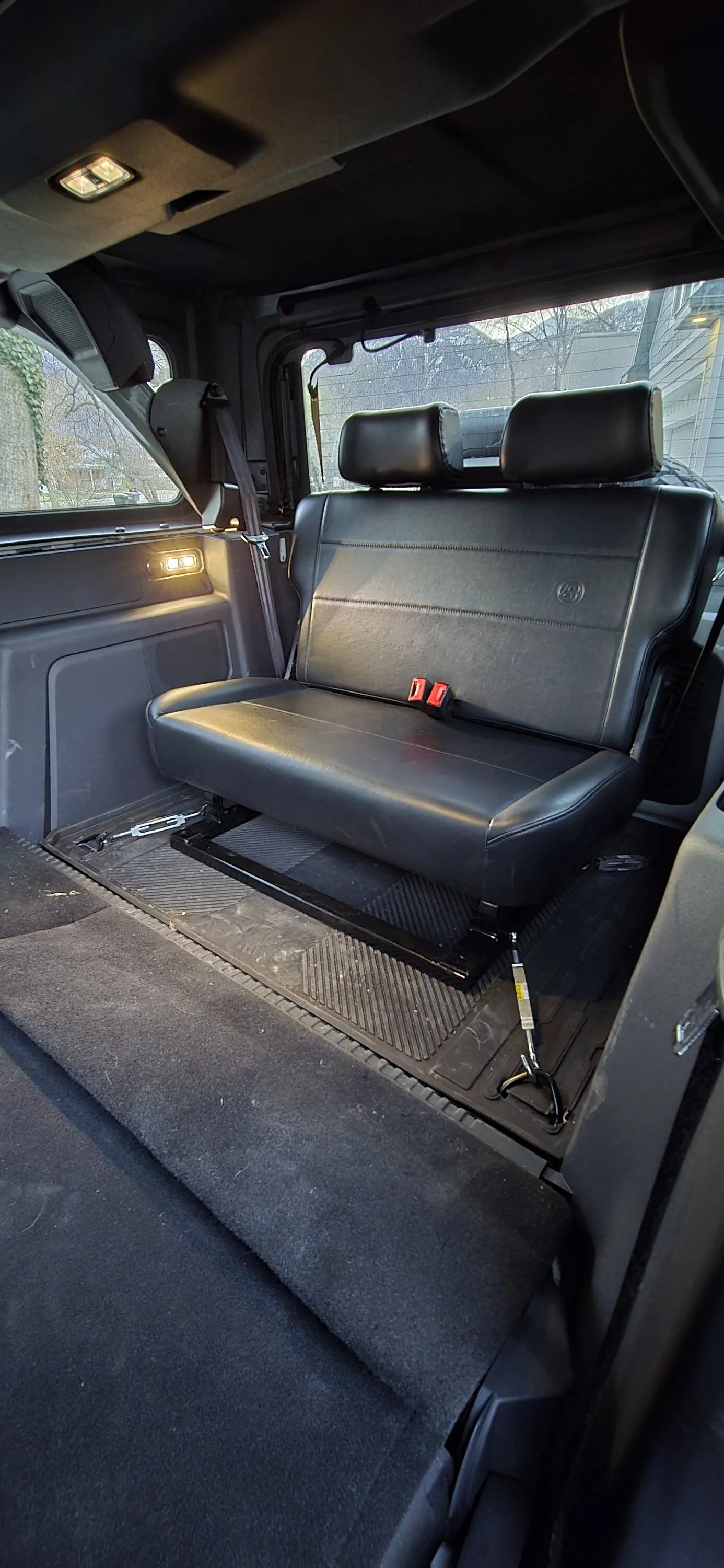 Ford Bronco Third row installed in 4 door Bronco (Not for Highway Use) 20250325_072640