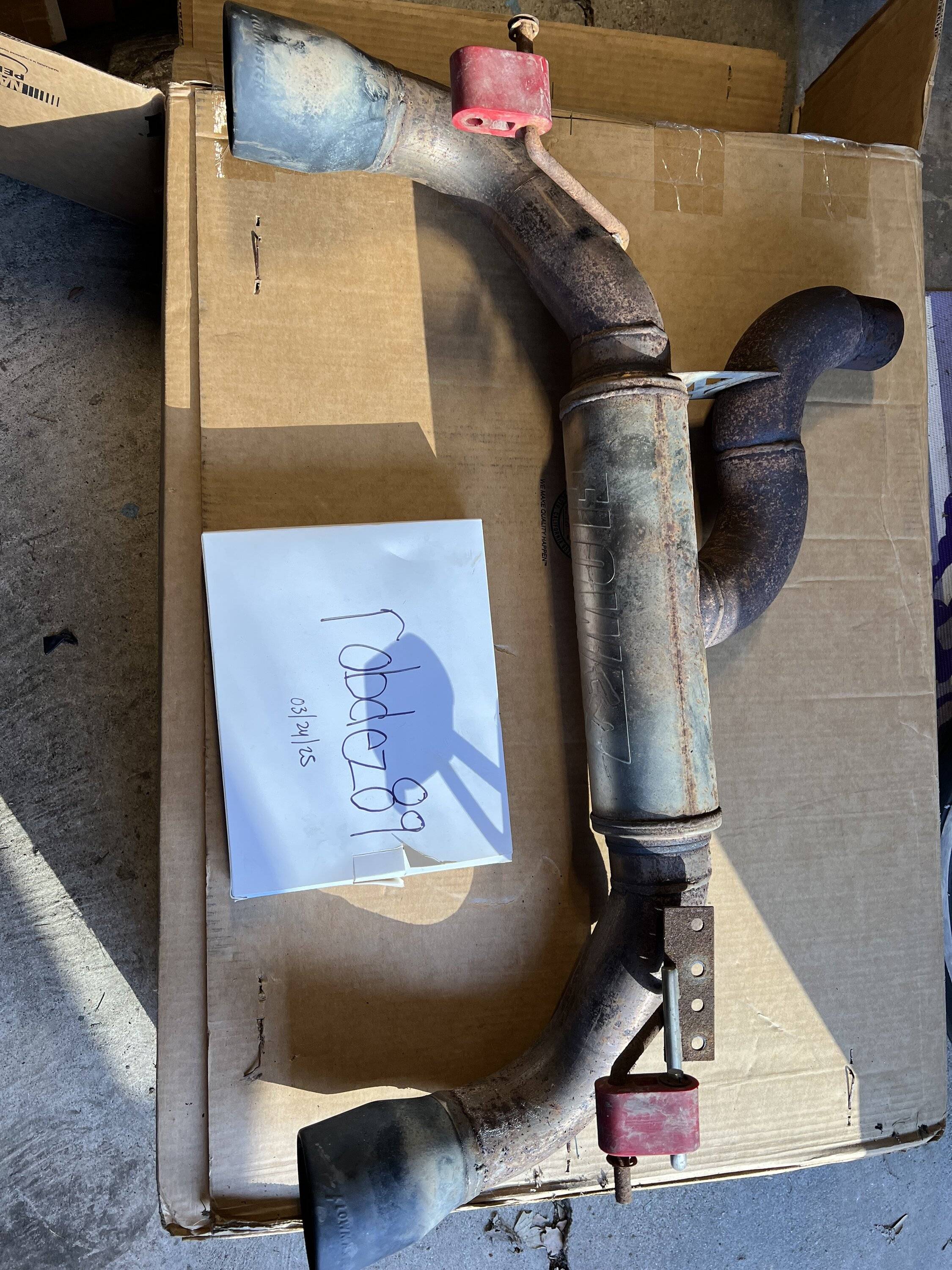 Ford Bronco Flowmaster Flow FX Axel-Back Exhaust - $150 IMG_7733