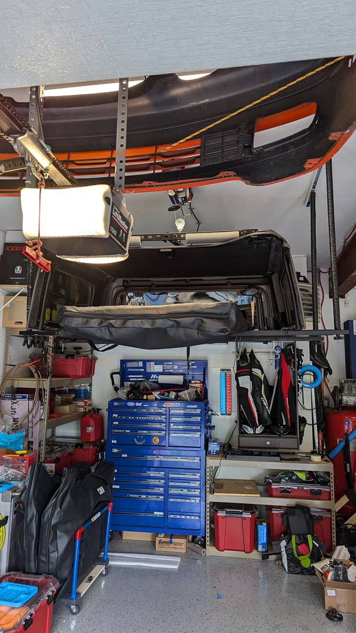 Ford Bronco Hard top hoist suggestion PXL_20240623_134747355