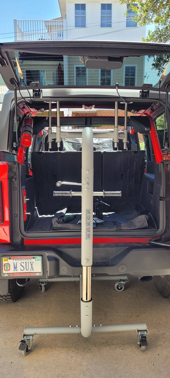 Ford Bronco Hard top hoist suggestion 20230429_135603