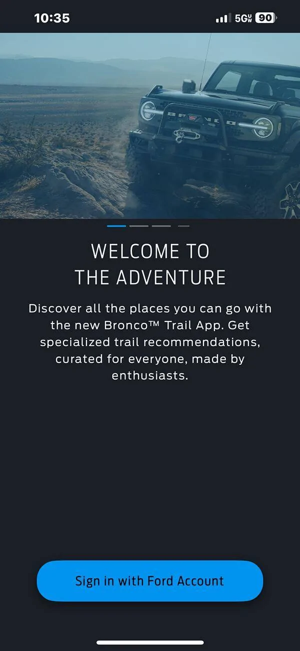 Ford Bronco Bronco Trail app glitch? IMG_7524