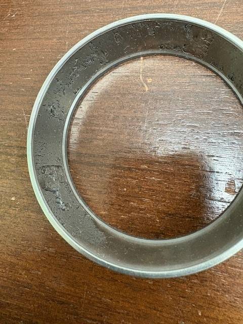 Ford Bronco 2022 Ford Bronco rear differential noise due to bearing failure bearing race
