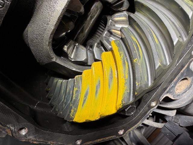 Ford Bronco 2022 Ford Bronco rear differential noise due to bearing failure final gear