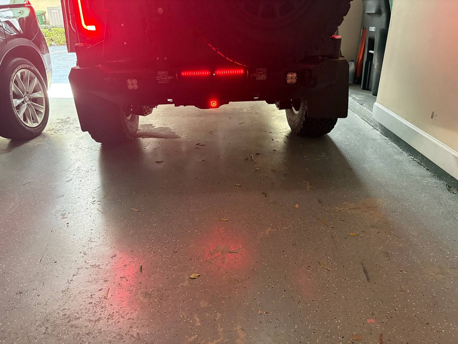 Ford Bronco Added Supplemental Tail Lights IMG_0880