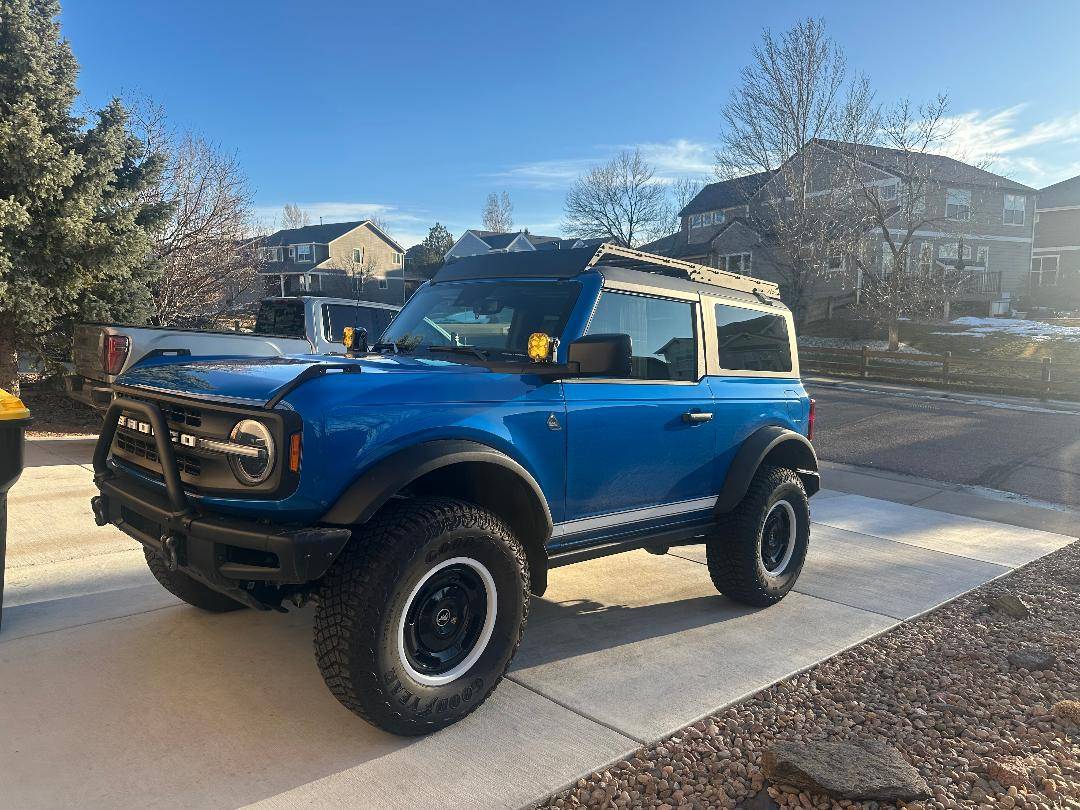Ford Bronco MARSH GRAY Bronco Club Bronco RCI rack