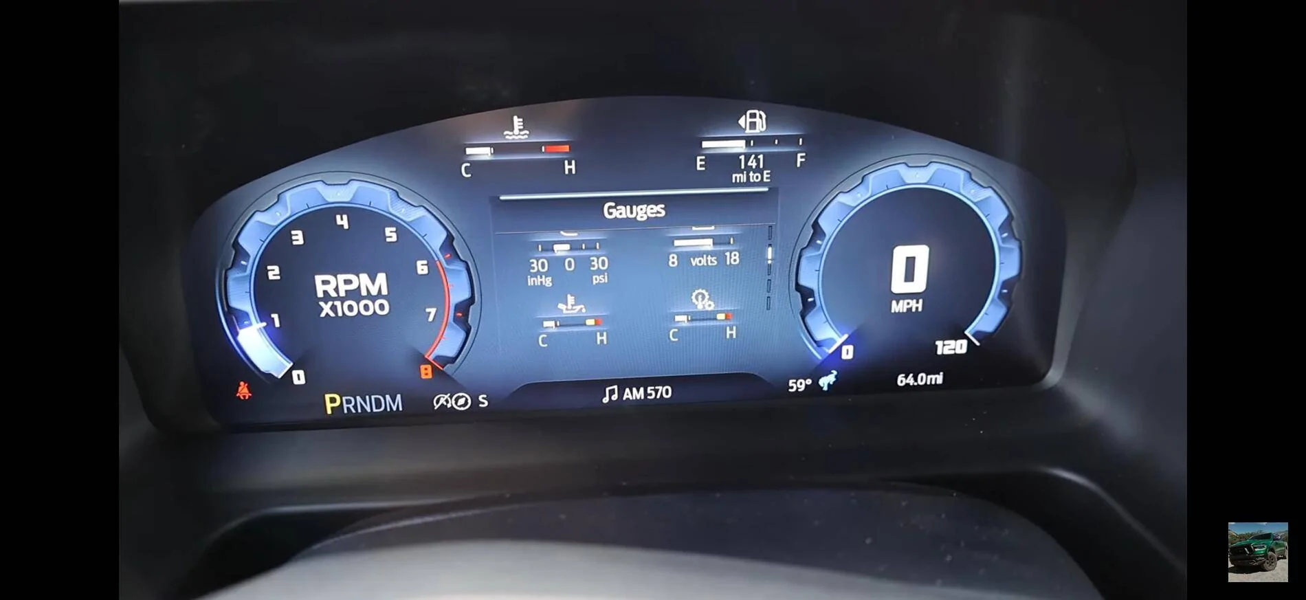 Ford Bronco 2025 Full Digital Cluster successfully installed - swapped into 2022 Wildtrak IMG_0265