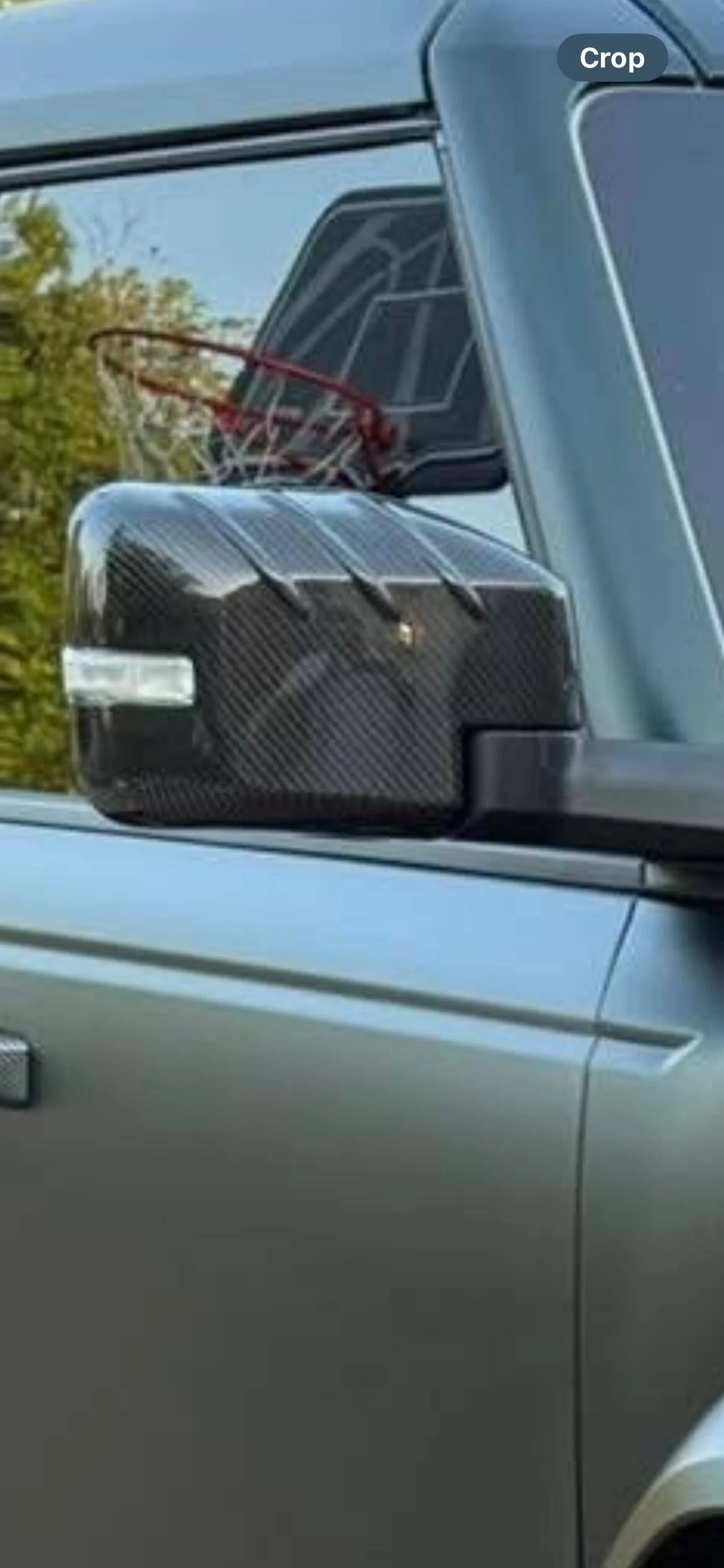 Ford Bronco Carbon Fiber Mirror Caps IMG_7893