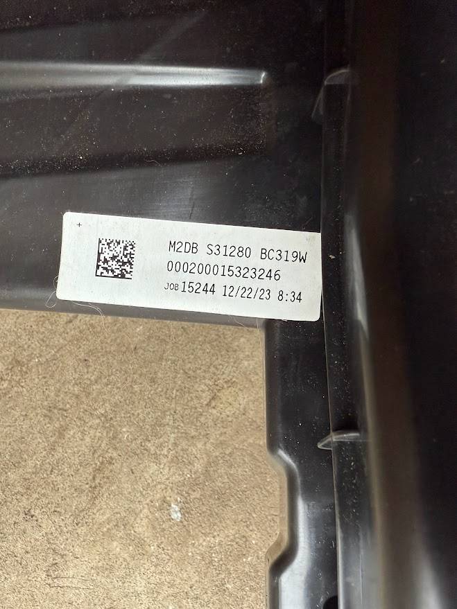 Ford Bronco 2024 OEM B&O Subwoofer unmodified -- $200 OBO sub sticker