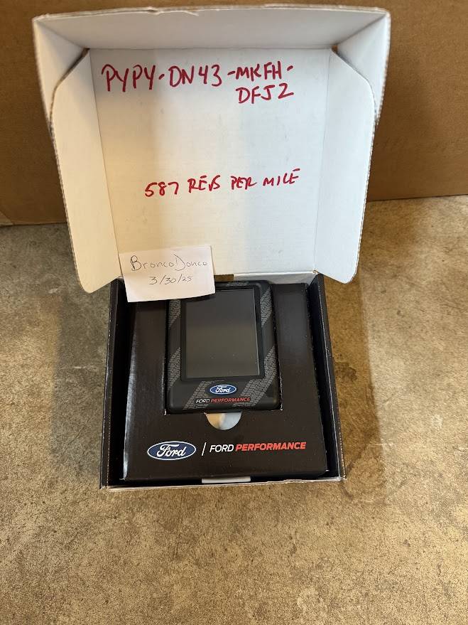 Ford Bronco ProCal Tuner only -- $250 OBO procal top name