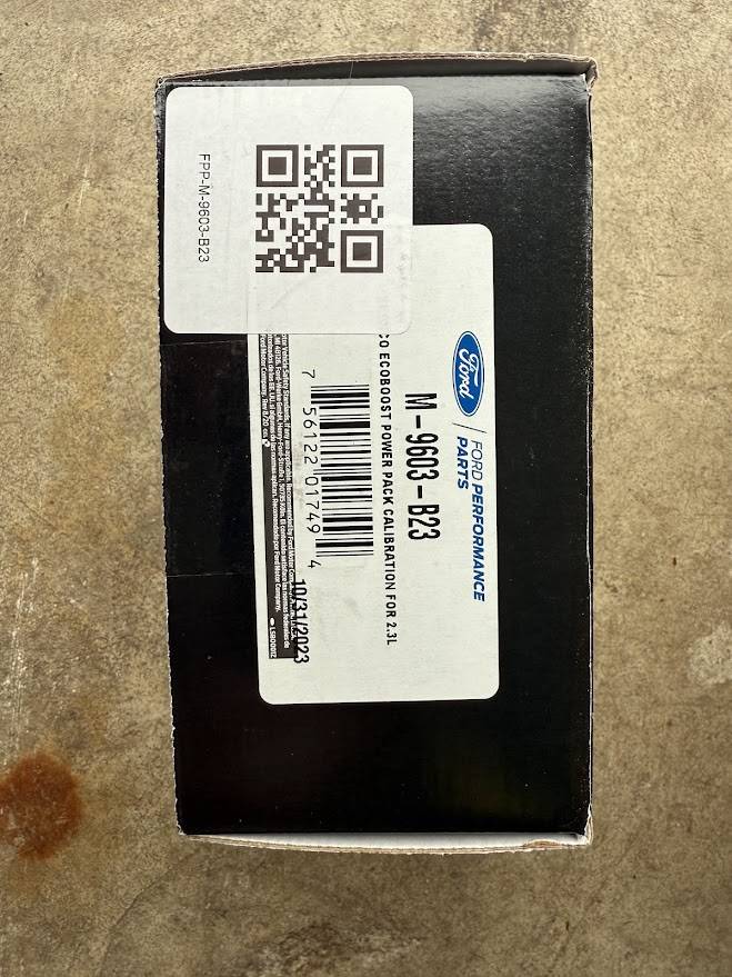 Ford Bronco ProCal Tuner only -- $250 OBO procal_label