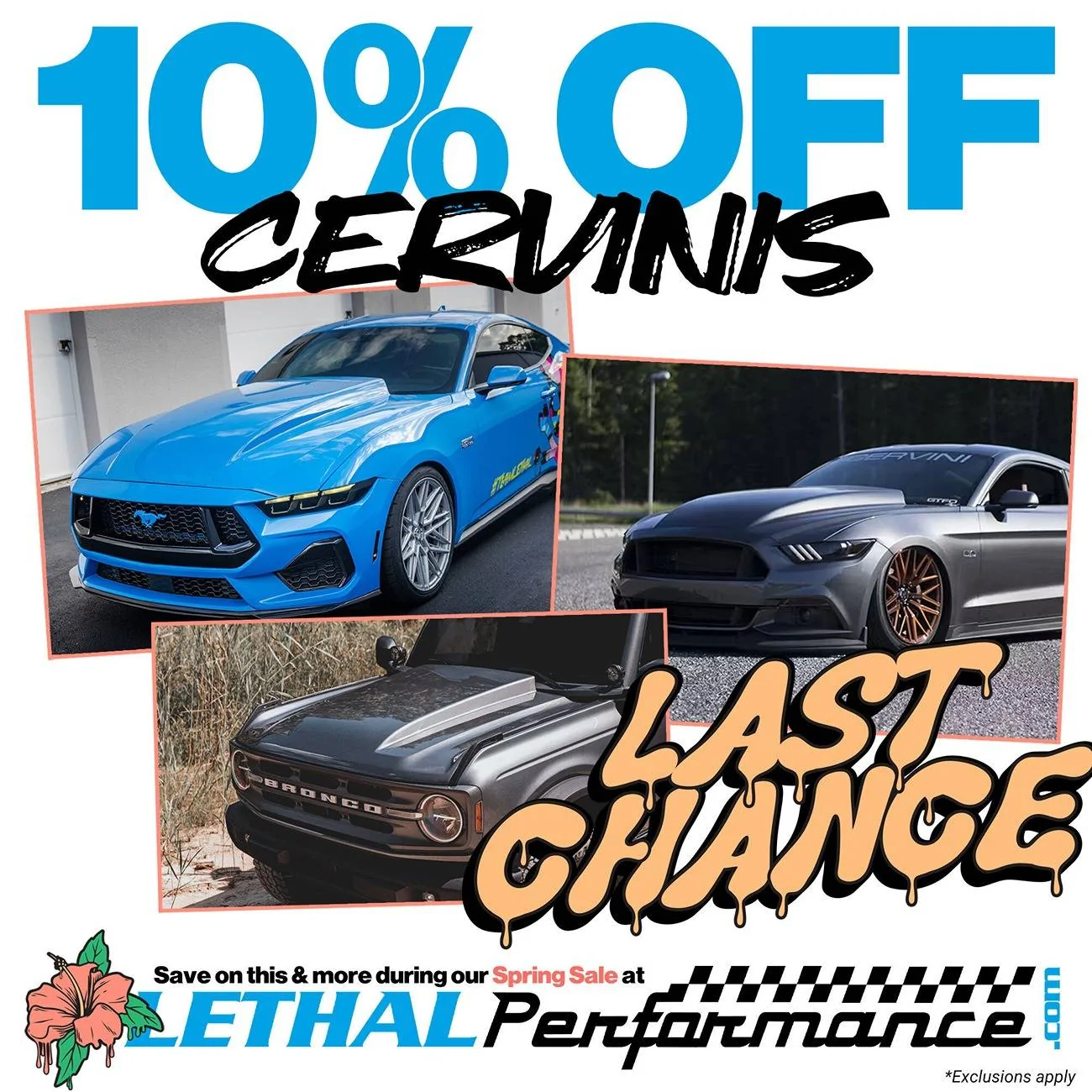 Ford Bronco 2025 Lethal Performance SPRING SALE! lastchance_Cervinis_springsal