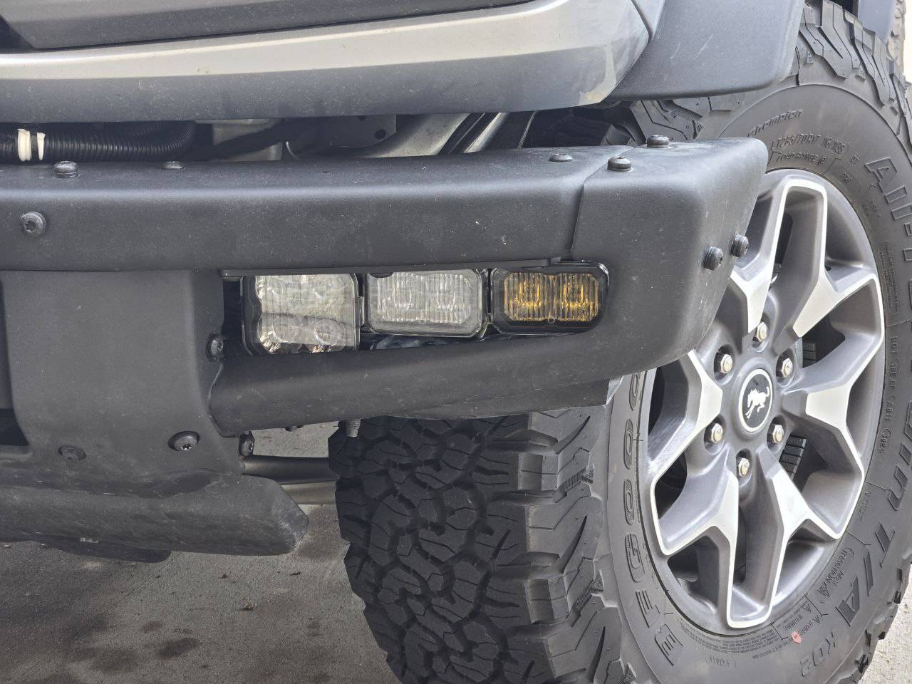 Ford Bronco What brand and beam pattern did you choose for fog lights photo_2025-02-07_14-34-03
