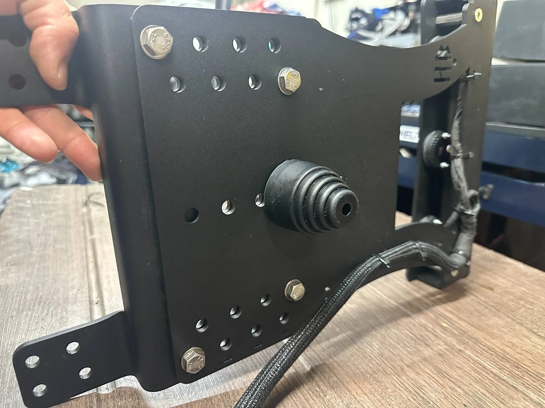 Ford Bronco Hammer Built 3rd Brake/Chase/Running/Reverse Light Install. IMG_3787