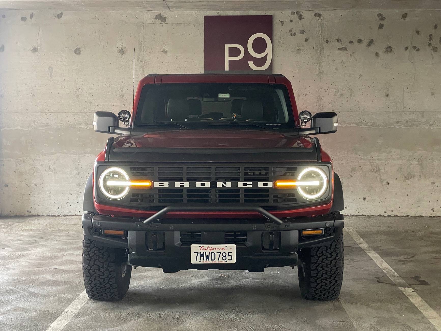 Ford Bronco What brand and beam pattern did you choose for fog lights IMG_5578