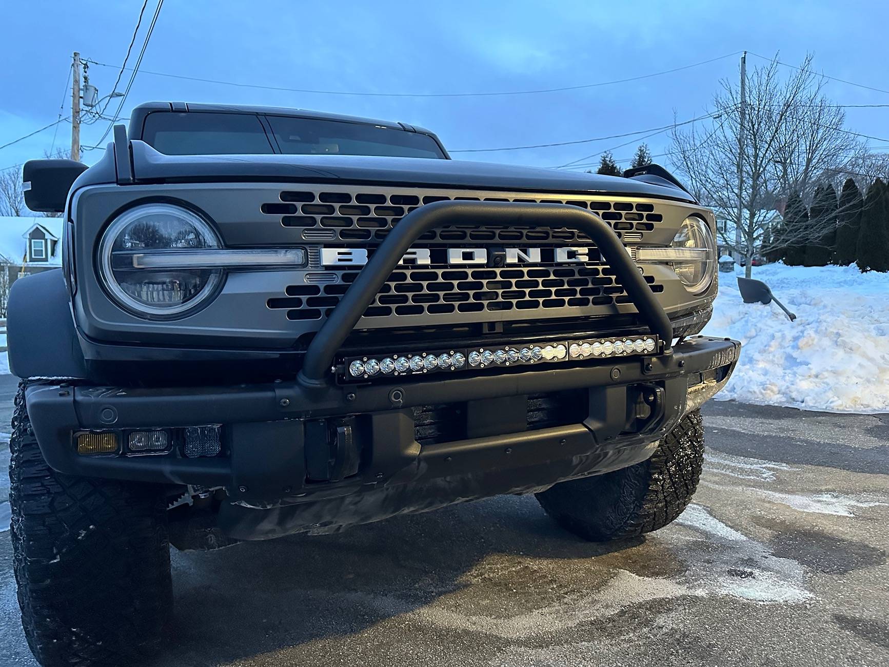 Ford Bronco What brand and beam pattern did you choose for fog lights IMG_0346