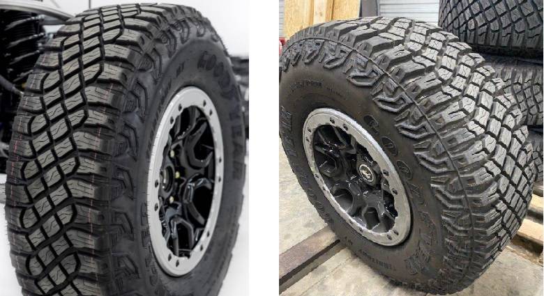 Ford Bronco Did Goodyear change the Territory MT ? TireTread1