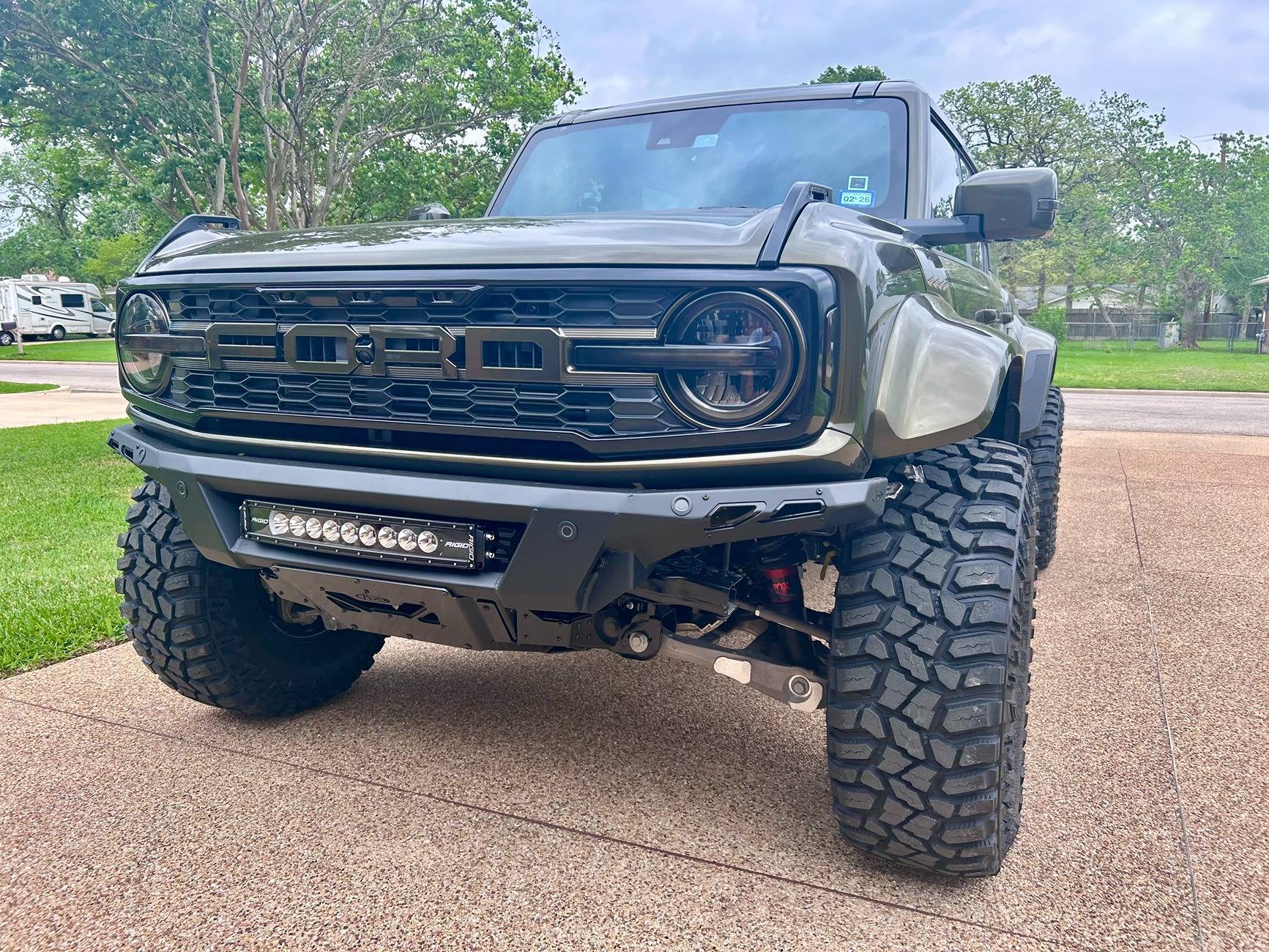 Ford Bronco Custom Hood Scoop/Vent IMG_7969