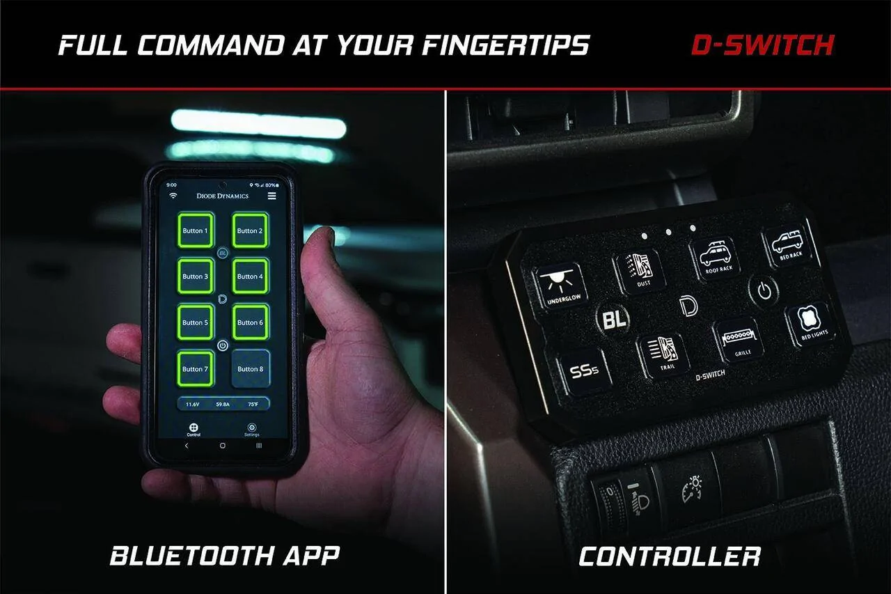 Ford Bronco Diode Dynamics D-Switch Now Available! | 8 Port Switch Panel 1743715024795-d3