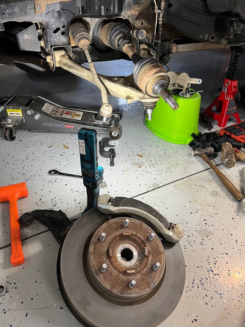 Ford Bronco Spare CV Axle Questions IMG_3125