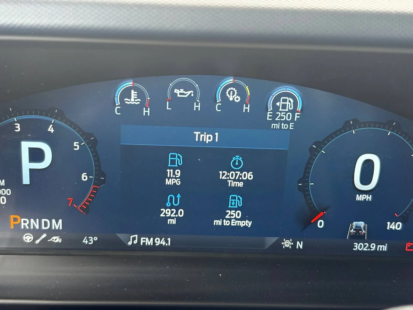 Ford Bronco First highway trip 11.9 mpg!!! 1743884800584-mz