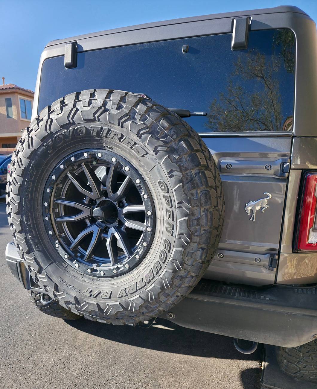 Ford Bronco Spare tire reinforcement Kit needed ?? 1000077010