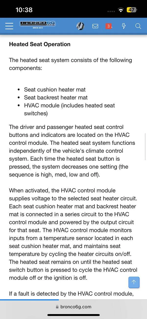 Ford Bronco Installing heated seats in 2024 221a big bend? IMG_1321