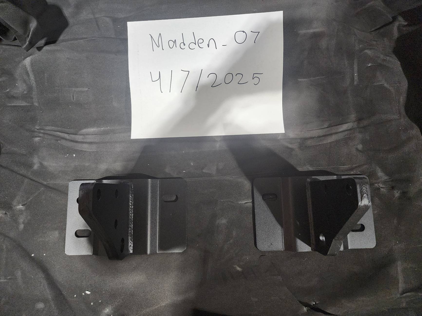Ford Bronco Turn Offroad OEM Modular Bumper Winch Plate 20250407_170619