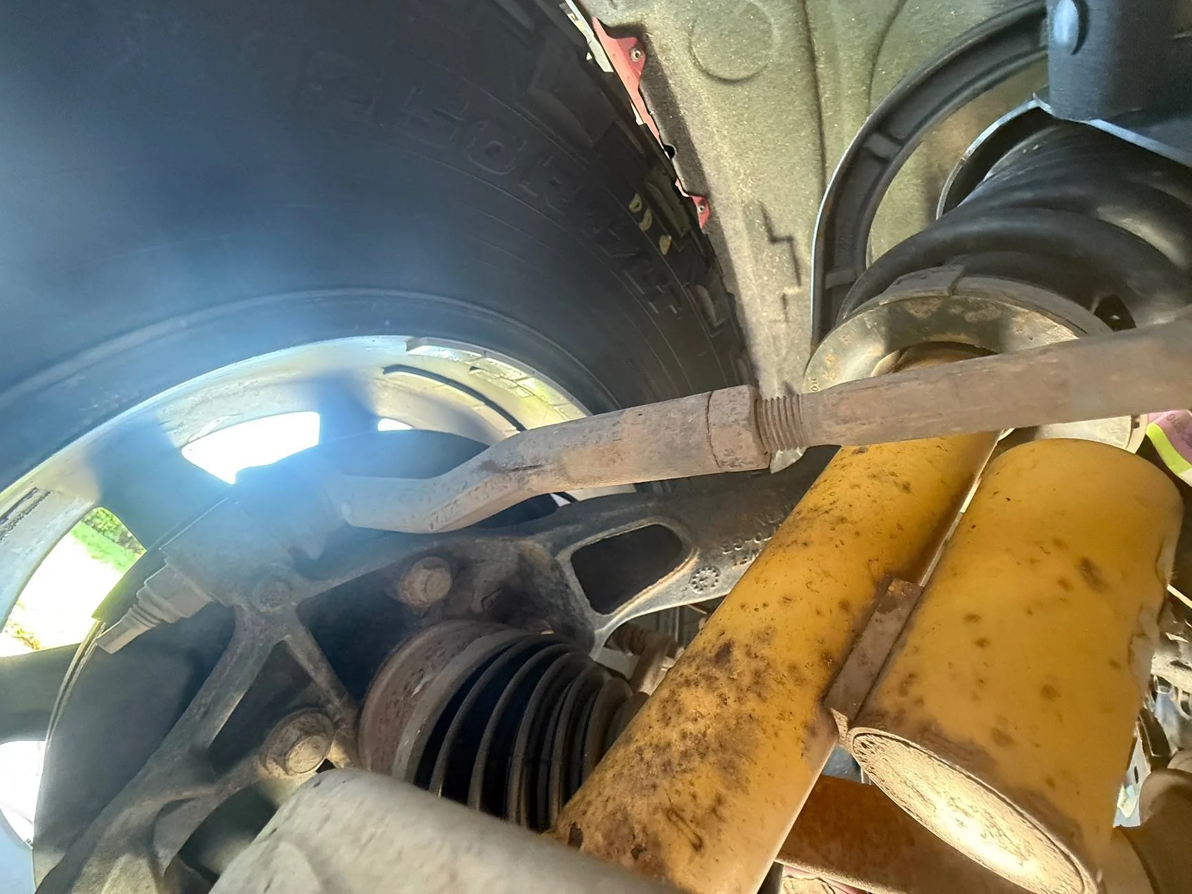 Ford Bronco Have you seen the Factory Tie Rods Crack like this? - Updated - Self Inflicted IMG_2046
