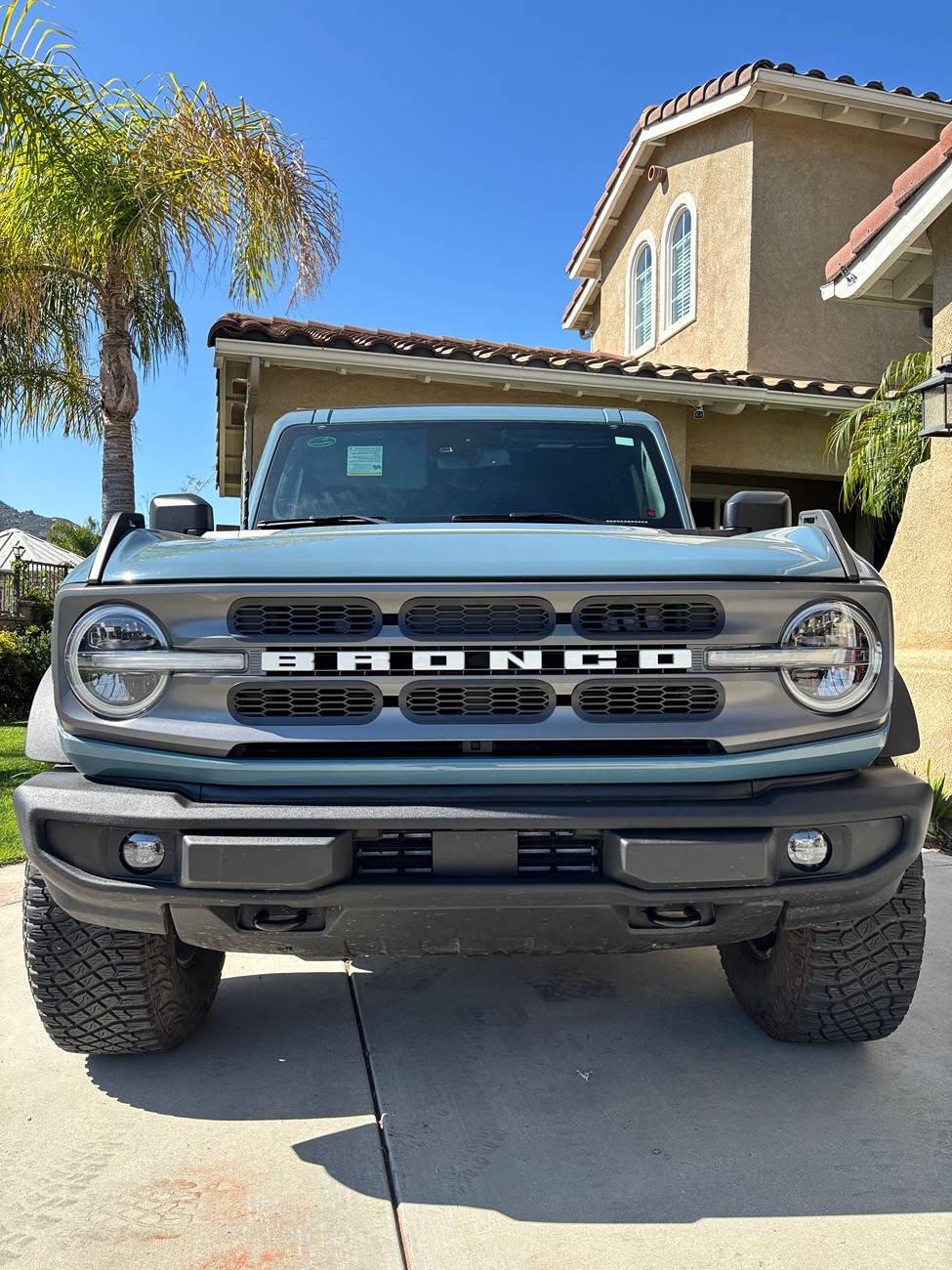 Ford Bronco First mod.... Front Mesh Grille Inserts IMG_0197