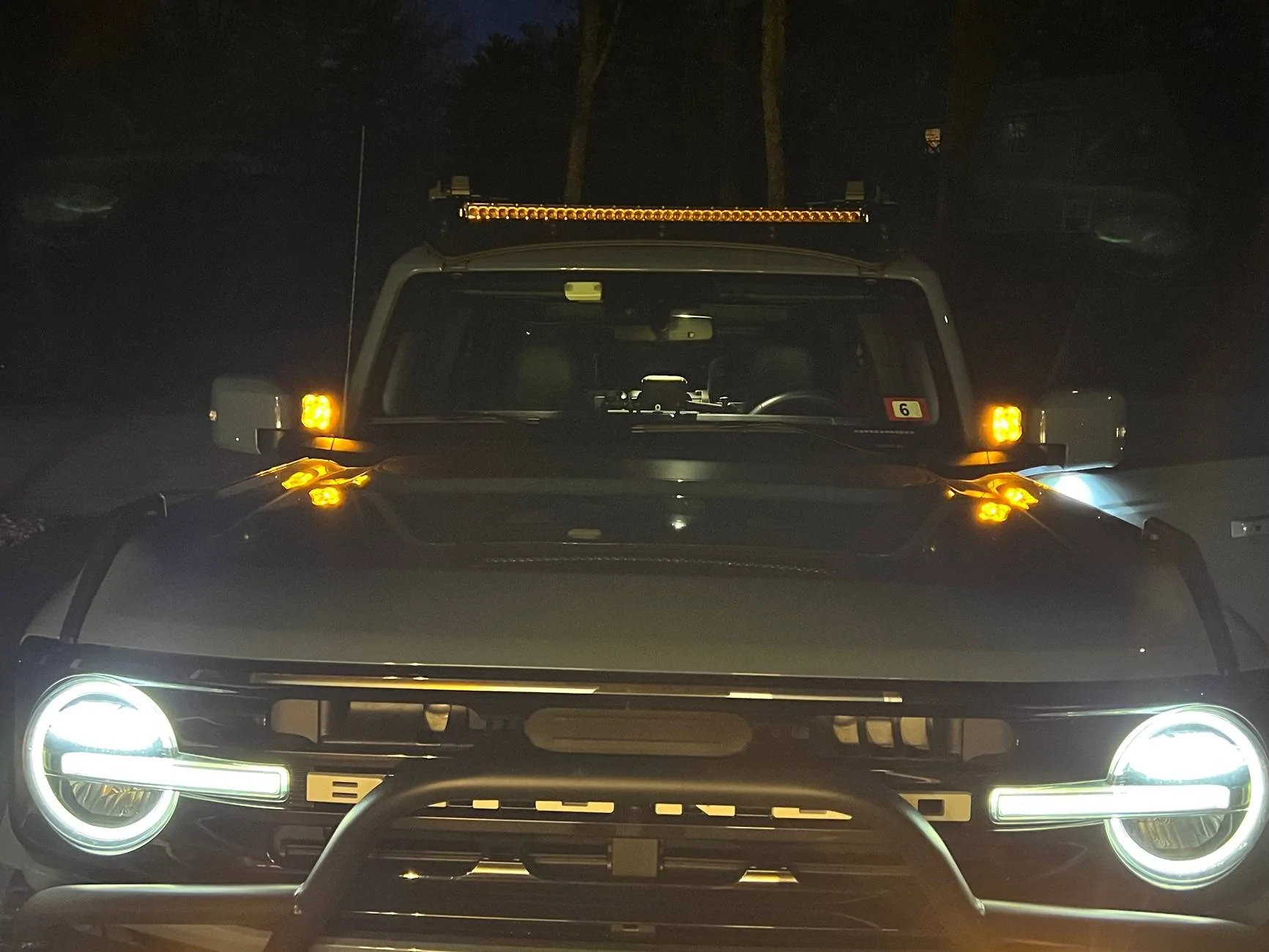 Ford Bronco Diode Dynamics SS3 Lights IMG_5211