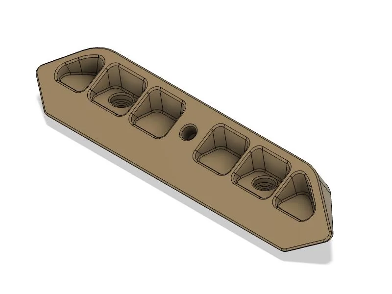 Ford Bronco 3D Printed Grab Handle Accessory Mount BFC Handle delet