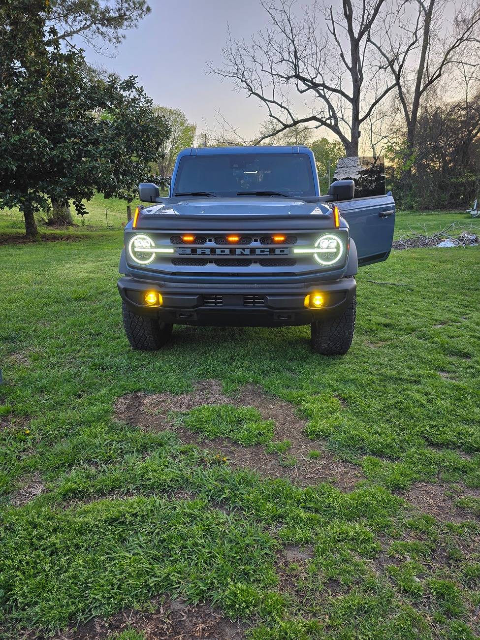 Ford Bronco Fog lights on standard bumper 20250408_200054