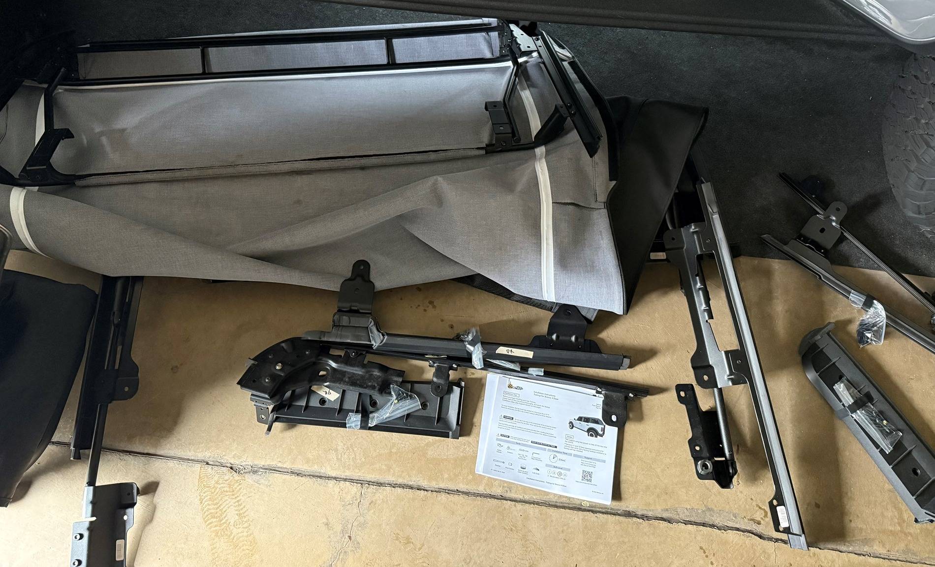 Ford Bronco Bestop Trektop for 4 door top1