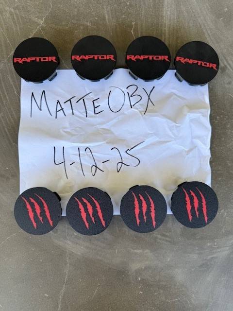 Ford Bronco Custom Raptor OEM Wheel Center Caps caps1