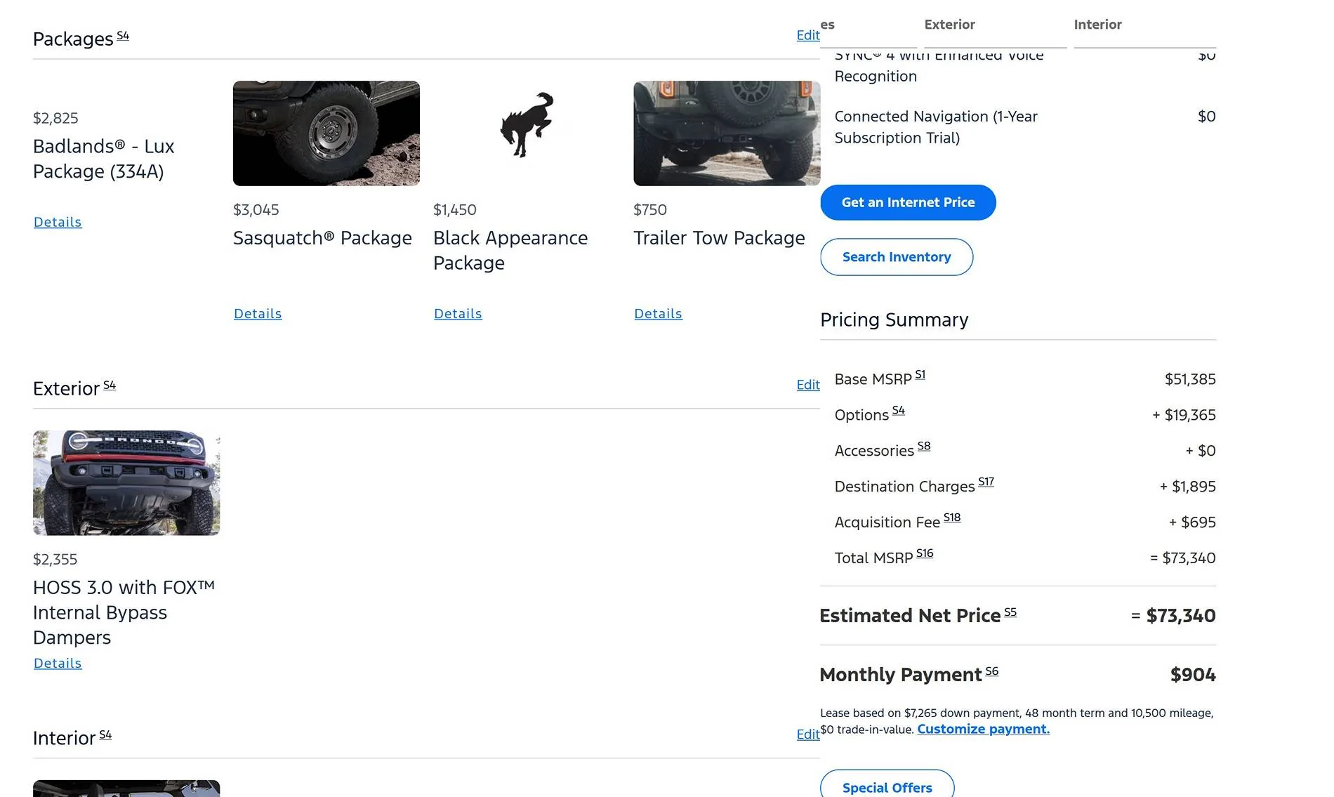 Ford Bronco Lincoln Bronco? Screenshot 2025-04-13 004421