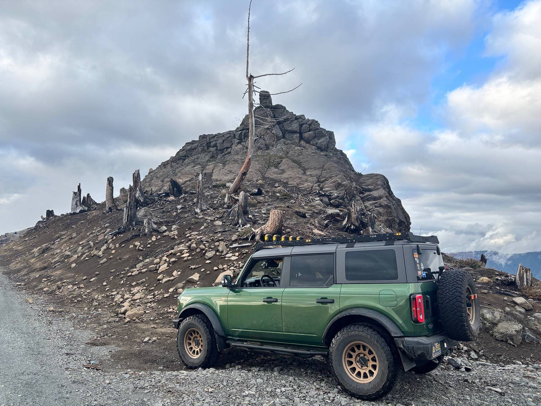 Ford Bronco Panther Rock, Santiam State Forest, Oregon IMG_4906