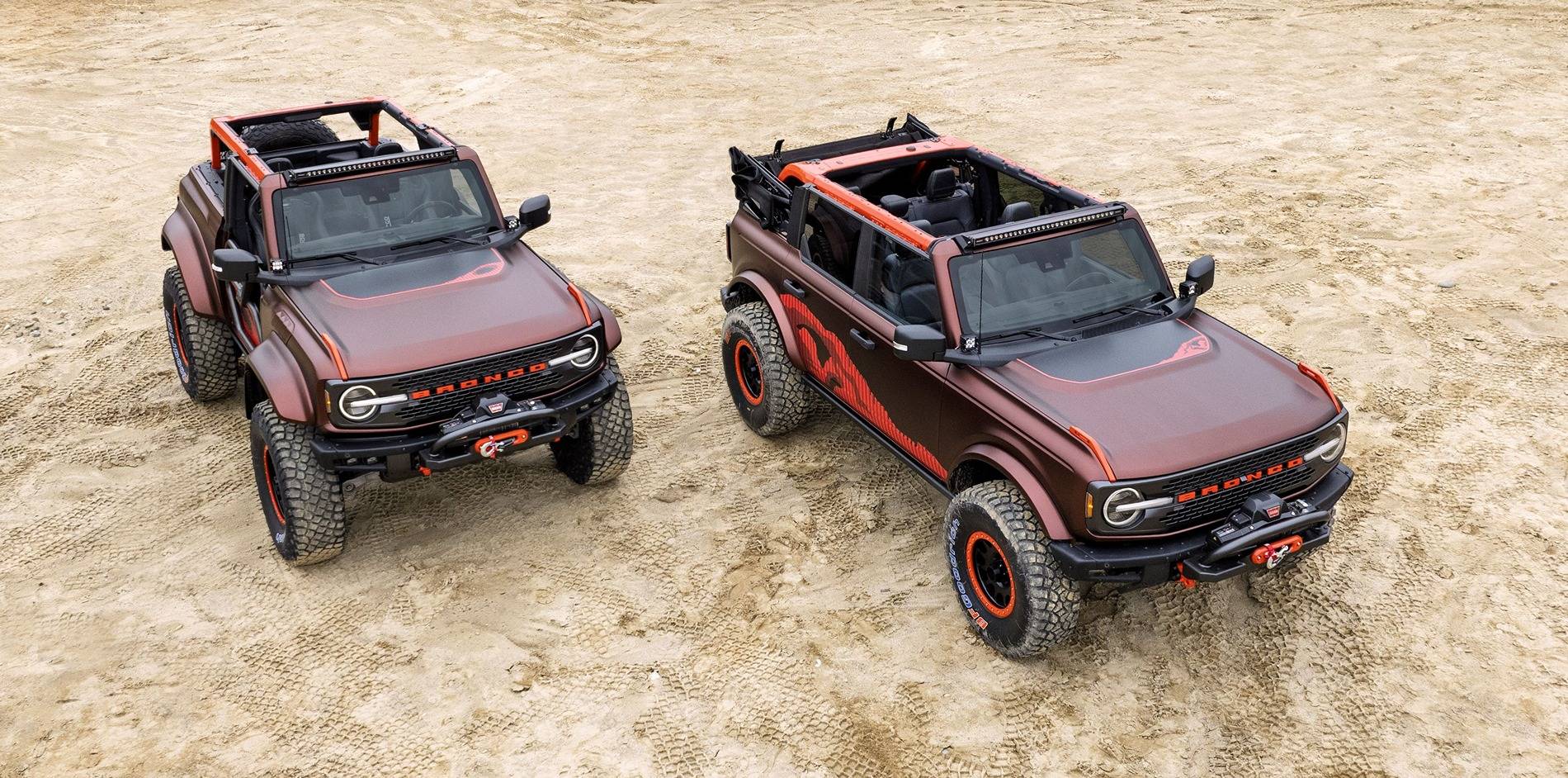 Ford Bronco Ford reveals "Bronco Off-Roadeo: Arches and Cliffhanger" Project Concepts at Moab bronco-off-roadeo-project-vehicles-67fd7435e36cf (1)