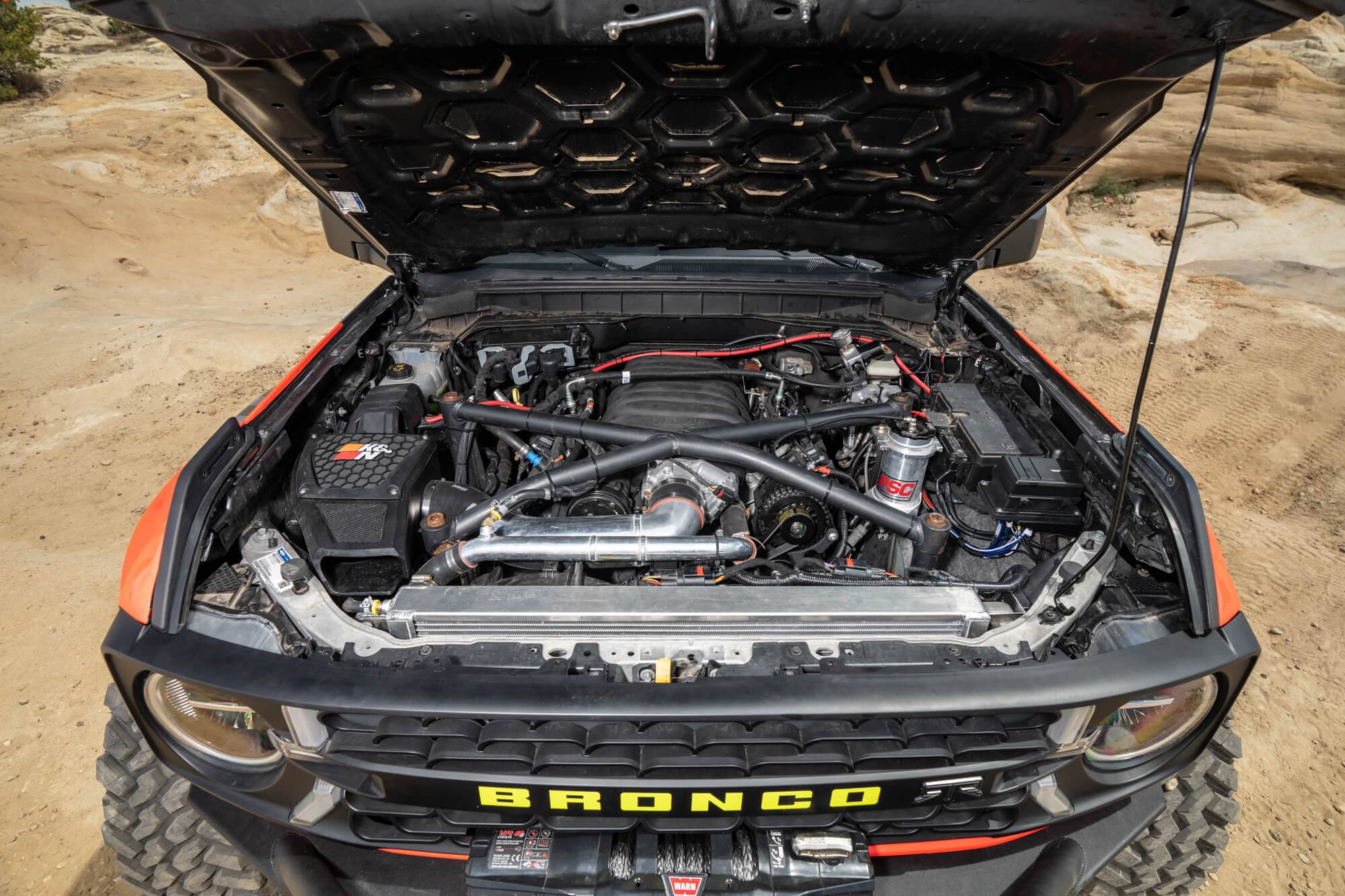 Ford Bronco RTR V8 (Supercharged Godzilla?) Bronco Teased Ahead of Moab Easter Road Safari Debut (by Vaughn Gittin & Loren Healy Tease) DSC00721