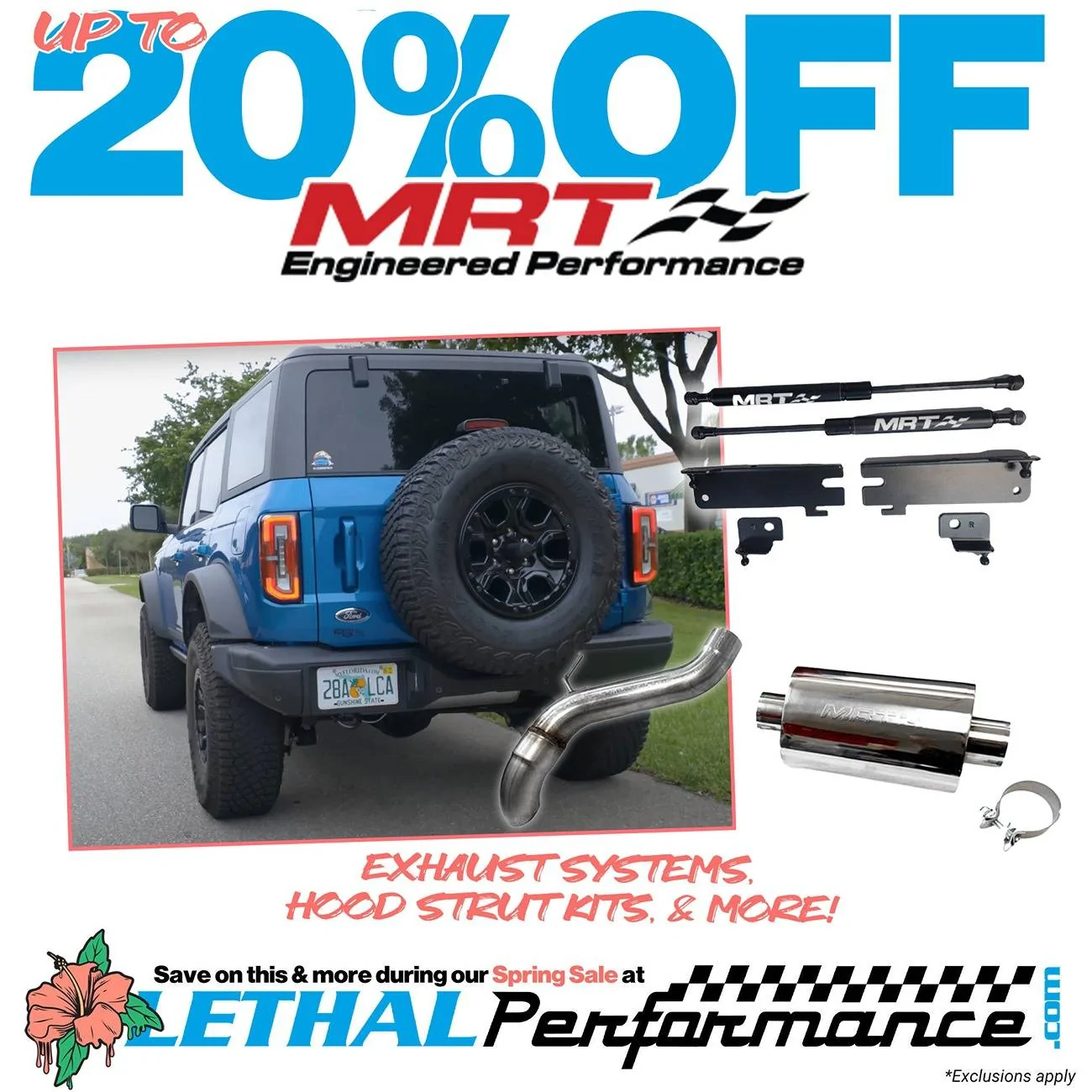 Ford Bronco Spring Sale with MRT Engineered Performance! mrt spring sale bronco 2
