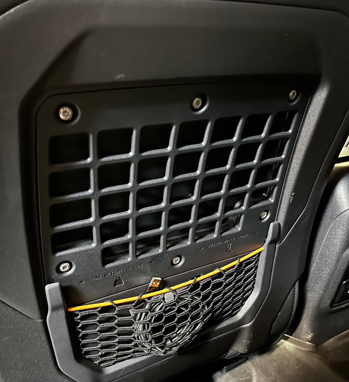Ford Bronco MOLLE system poll IMG_9054