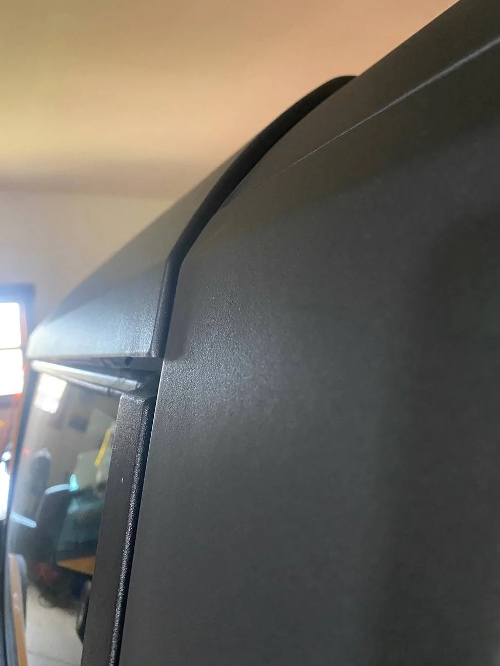 Ford Bronco Bad hardtop alignment on brand new HE IMG_1432