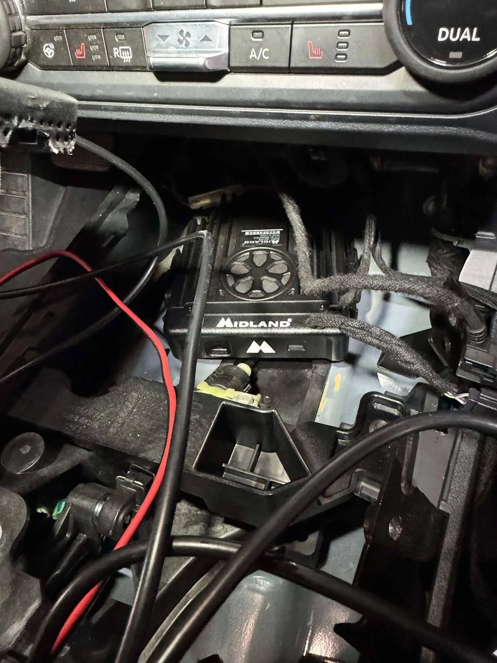 Ford Bronco New mounting bracket available for another unused space Radio Stealth